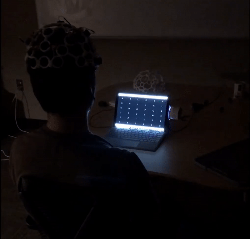 Brain-computer interface demo